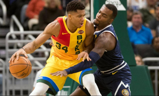 Τρέλα ο Αντετοκούνμπο: Πήρε μόνος του τους Νάγκετς με double-double και… σοόυ (vid)