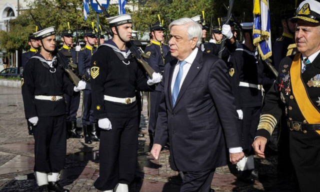 Παυλόπουλος: Είμαστε υπερήφανοι για το ανεπίληπτο ήθος των Ενόπλων Δυνάμεων