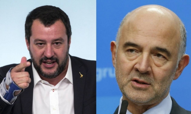 «Λάβρος» ο Σαλβίνι κατά του Μοσκοβισί: «Σταμάτα να προσβάλλεις την Ιταλία – Αρκετά!»