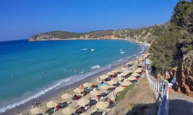 Βούλισμα: Η απόλυτη εξωτική παραλία του Λασιθίου με τα τιρκουάζ νερά