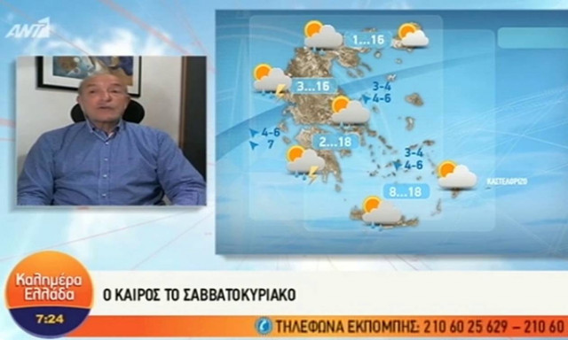 Αρνιακός: Έρχεται ισχυρή κακοκαιρία με βροχές, καταιγίδες, κρύο και χιόνια! (vid)