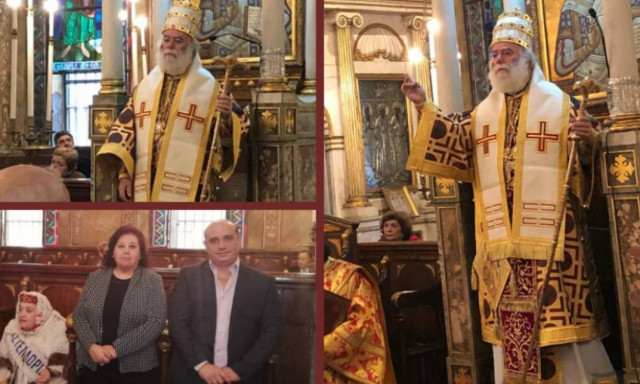 Εντυπωσιακές εικόνες από τον Ευαγγελισμό της Θεοτόκου και τα γενέθλια του Πατριάρχη Αλεξανδρείας