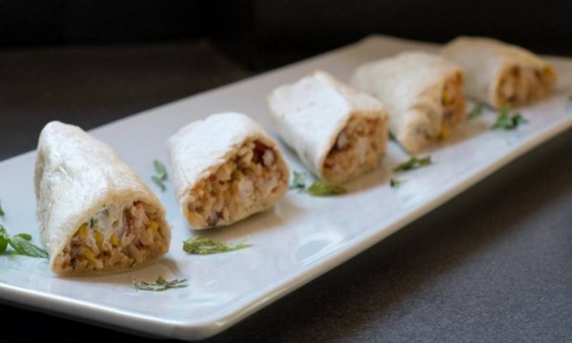 Συνταγή για λαχταριστά burritos με κοτόπουλο