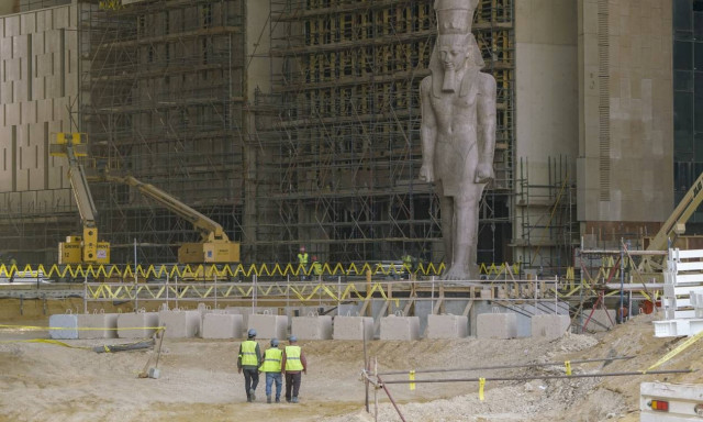 Στα «άδυτα» του εντυπωσιακού νέου μουσείου του Καΐρου – Θα είναι ένα από τα μεγαλύτερα στον πλανήτη