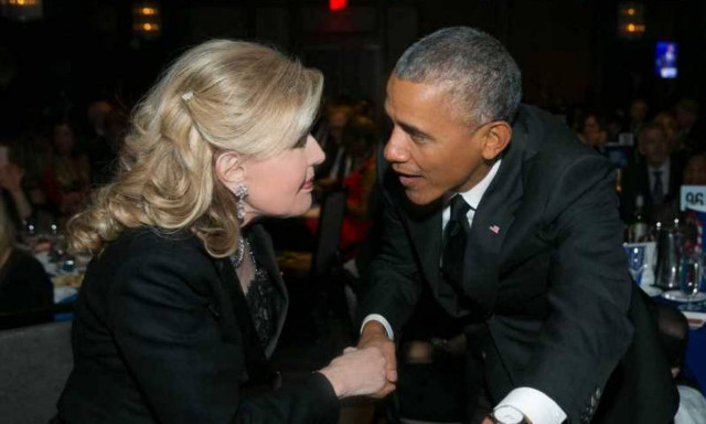 Συνάντηση Ομπάμα – Μαριάννας Βαρδινογιάννη στα βραβεία του Ιδρύματος Κένεντι (pics)