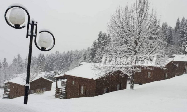 Καιρός: Στα λευκά η Φθιώτιδα- Μαγικές εικόνες (pics+vid)