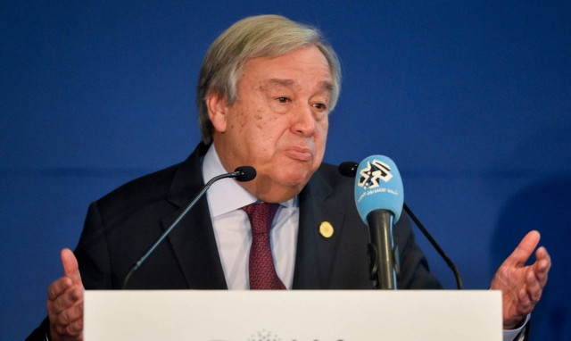 Γκουτέρες - ΟΗΕ: Σε μια εποχή χάους και σύγχυσης μιμηθείτε το παράδειγμα της Ελλάδας και των Σκοπίων