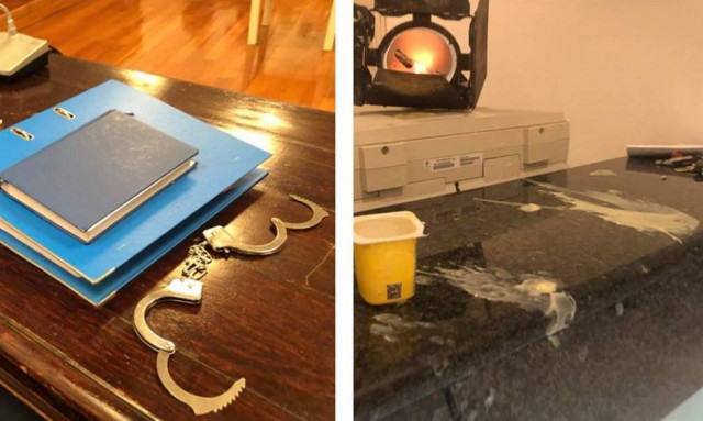 Κέρκυρα: «Χειροπέδες, γιαούρτια και εντάσεις»… διέκοψαν το Δημοτικό Συμβούλιο (pics+vid)