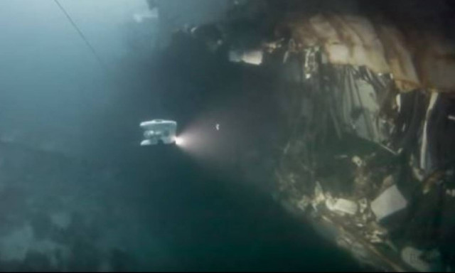 Βίντεο: Η βυθισμένη νορβηγική φρεγάτα μετά τη σύγκρουση με το τάνκερ ελληνικών συμφερόντων