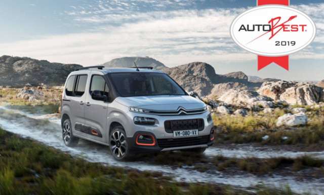 Το νέο Citroen Berlingo κατέκτησε το βραβείο Αutobest 2019
