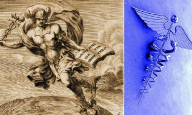 Κηρύκειο: Το έμβλημα του θεού Ερμή που μοιάζει εκπληκτικά με το DNA