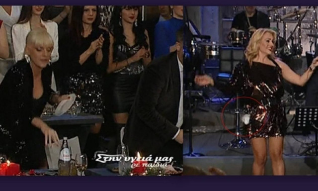 Η Σάσα Σταμάτη πέταξε πιάτο και πέτυχε την Τζένη Μπότση - Η απίστευτη αντίδραση της ηθοποιού