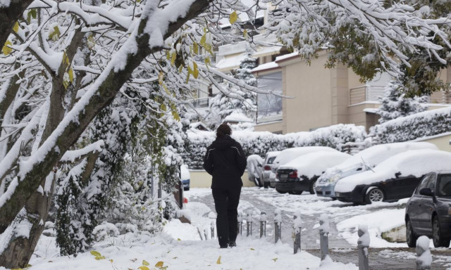 Κακοκαιρία: Σε ποια περιοχή της Ελλάδας το θερμόμετρο έδειξε -9!