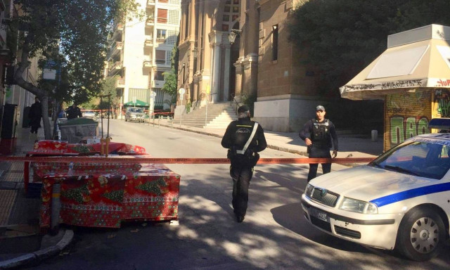 Police examining CCTV and other evidence in Kolonaki bomb blast case