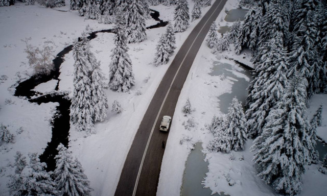Καλυμμένο από χιόνια το 8% της Ελλάδας μια μέρα μετά τα Χριστούγεννα – Δείτε τον χάρτη