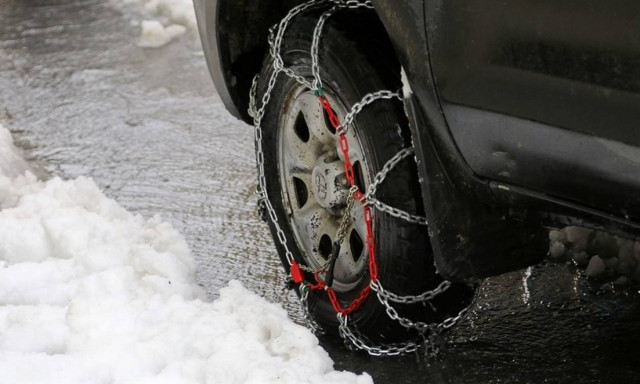 Χαλκιδική: Που είναι απαραίτητες οι αντιολισθητικές αλυσίδες