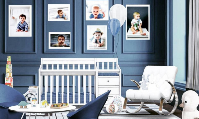 Ιδέες διακόσμησης για το βρεφικό δωμάτιο του αγοριού σας (pics)