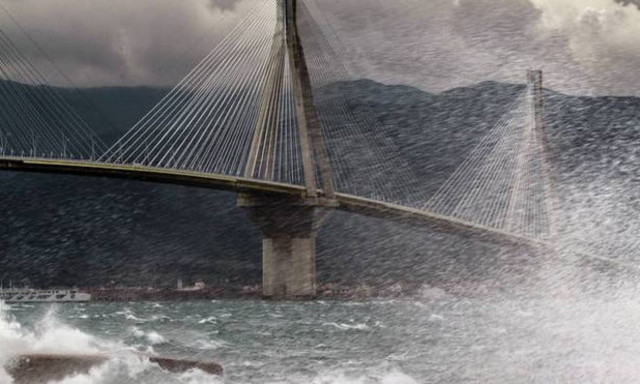 Καιρός: Κλειστό το πορθμείο Ρίου - Αντιρρίου