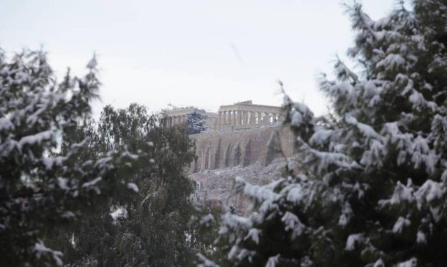New weather system to bring snow and low temperatures in Greece as of Monday