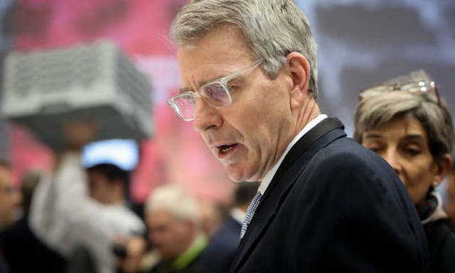 US Ambassador Pyatt on vandalism at US Embassy in Athens