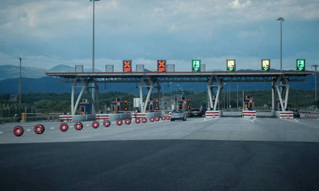 Toll fares on Athens-Patras motorway to increase from Wednesday midnight