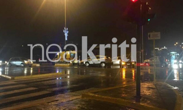 Ηράκλειο: Διπλή παράσυρση στην παραλιακή - Στο νοσοκομείο γυναίκα και παιδί  (pics)