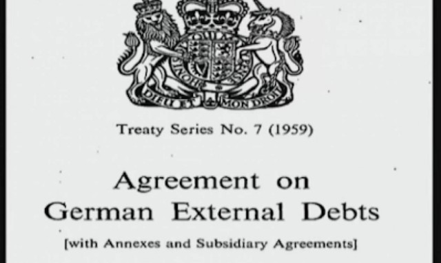 Πως χαρίστηκαν στην Γερμανία τα αιματοβαμμένα της χρέη το 1953