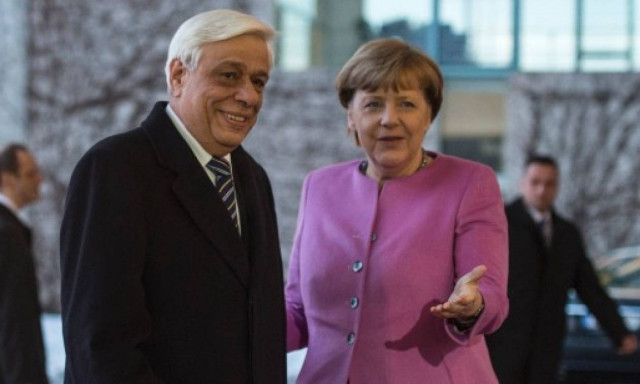 LIVE: Συνάντηση Παυλόπουλου - Μέρκελ – Θέμα γερμανικών αποζημιώσεων έθεσε ο Πρόεδρος