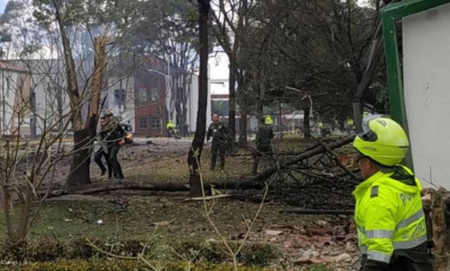 Ισχυρή έκρηξη στη σχολή της αστυνομίας στην Μπογοτά - Τουλάχιστον εννέα νεκροί (Vid)