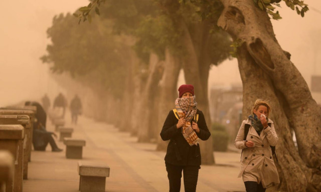 Αίγυπτος: Πέντε νεκροί από φονική αμμοθύελλα (pics)