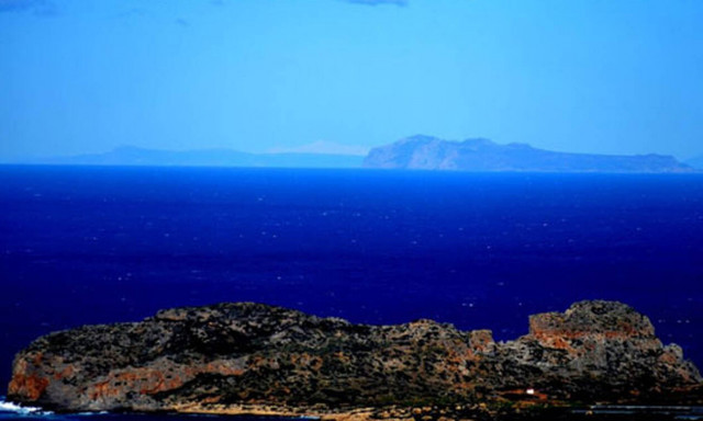  Φωτογράφησε τον Ταΰγετο από την… Κρήτη! (pic)