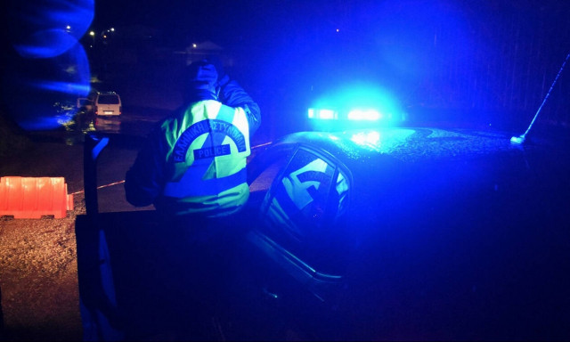 Κακοκαιρία: Καραμπόλα αυτοκινήτων στην Εθνική Οδό Κοζάνης - Πτολεμαϊδας