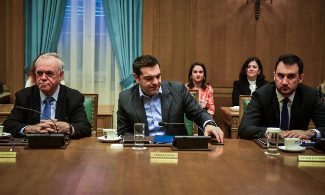 Cabinet meeting chaired by PM Alexis Tsipras to be held on Monday afternoon