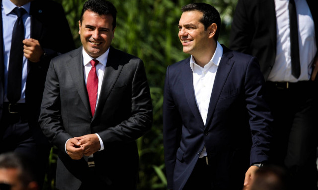 Κι επισήμως υποψήφιοι για το Νόμπελ Ειρήνης Τσίπρας - Ζάεφ