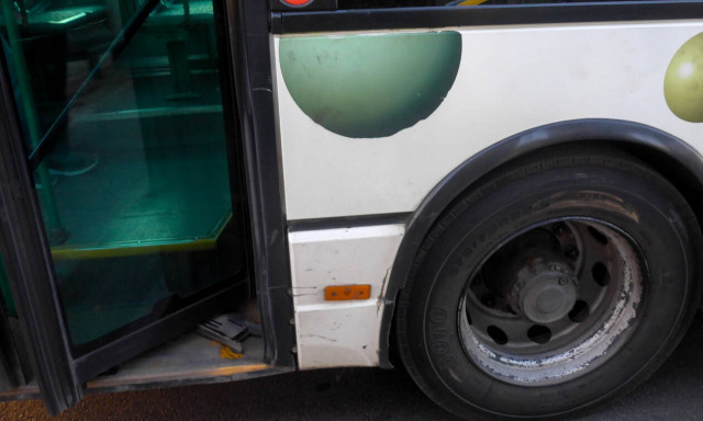 Τρόμος για οδηγό λεωφορείου στη Δυτική Αττική