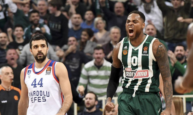 Η βαθμολογία στην Euroleague μετά τη νίκη του Παναθηναϊκού ΟΠΑΠ επί της Αναντολού Εφές (photos)