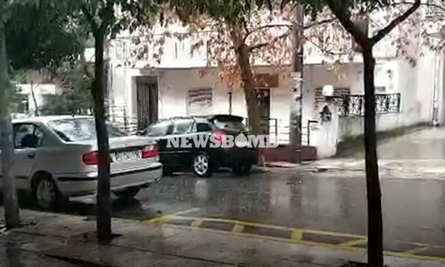 Καιρός: Ισχυρή χαλαζόπτωση στο κέντρο της Αθήνας (vids)