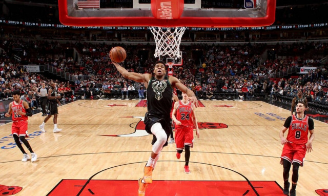 Αντετοκούνμπο: Tα «όργια» του Γιάννη κόντρα στους Μπουλς μέσα από φωτογραφίες