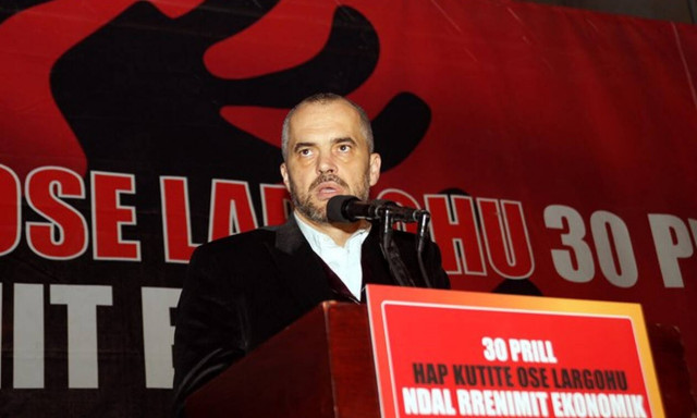 Δήλωση - ΣΟΚ από Ράμα: Συζητάμε με την Ελλάδα τα σύνορα 