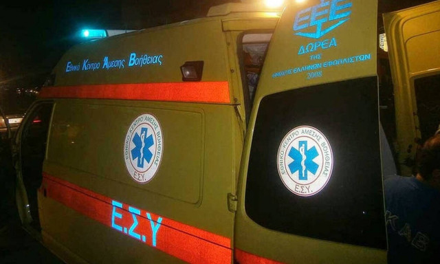 Καλαμπάκα: Άγιο είχε 21χρονος που «εκτινάχτηκε» από φλεγόμενο όχημα (pic)