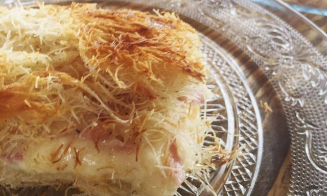 Πεντανόστιμη συνταγή για ζαμπονοκασερόπιτα με κανταΐφι