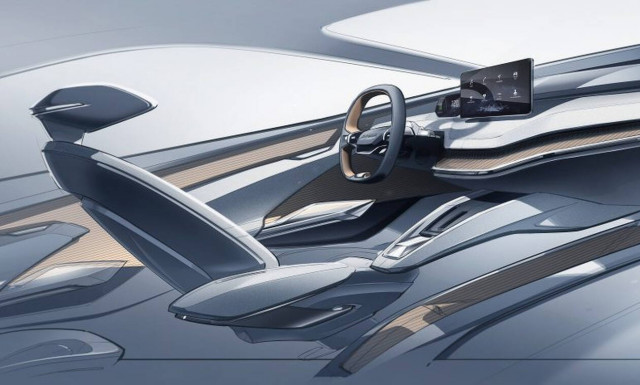 H Skoda παρουσίασε το πρώτο σκίτσο του εσωτερικού του ηλεκτρικού Vision iV