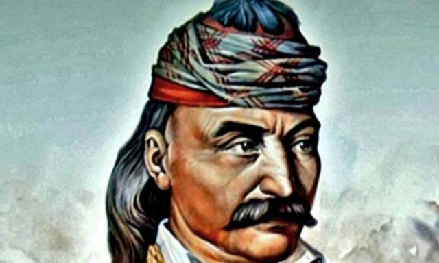 Όταν ο Κολοκοτρώνης σταύρωσε το πάνω μέρος της πύλης με την Ελληνική σημαία και φώναξε...