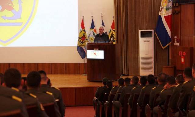 Επίσκεψη του αρχηγού ΓΕΕΘΑ στη Στρατιωτική Σχολή Ευελπίδων