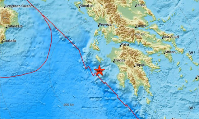 Σεισμός νότια της Ζακύνθου - Αισθητός στο νησί (pics)