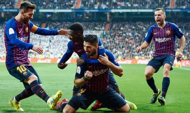 Barcelona: Το... πάρτι των Καταλανών μέσα στο «Σαντιάγκο Μπερναμπέου» (vid)