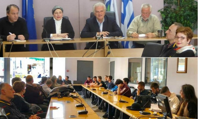 Η αντιπεριφερειάρχης Αττικής Σοφία Κορωναίου στην πρωτοβουλία μαθητών για την ανακύκλωση