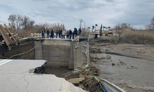 Crete had 41 hours of continuous rain on February