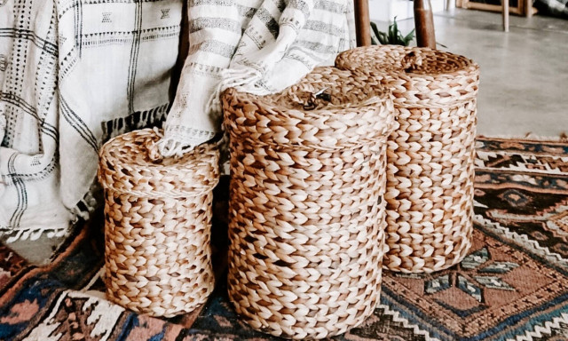 Φτιάξε εύκολα ένα καλάθι αποθήκευσης