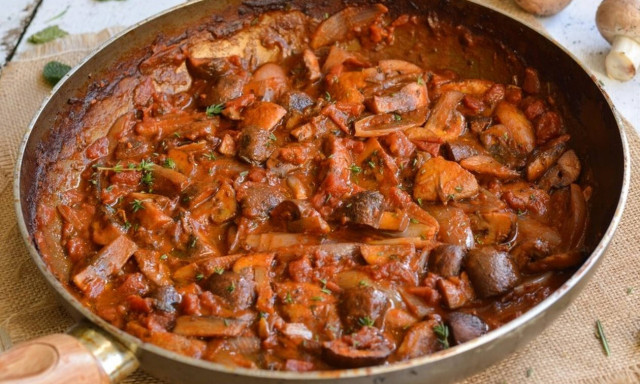 Η συνταγή της ημέρας: Μανιτάρια Bourguignon